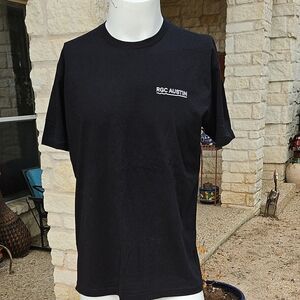 New W Tag RGC Random Golf Club Austin TX Black Men's T-Shirt L